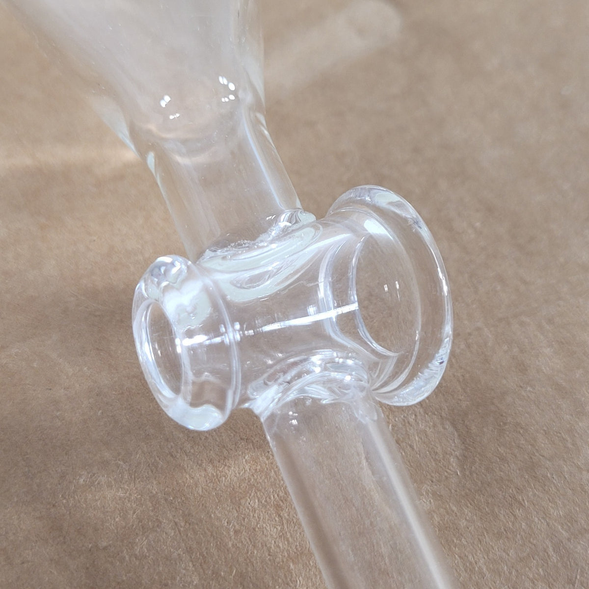 NEW Corning PYREX 6402-125 125mL Squibb Separatory Funnel PTFE Stopcock