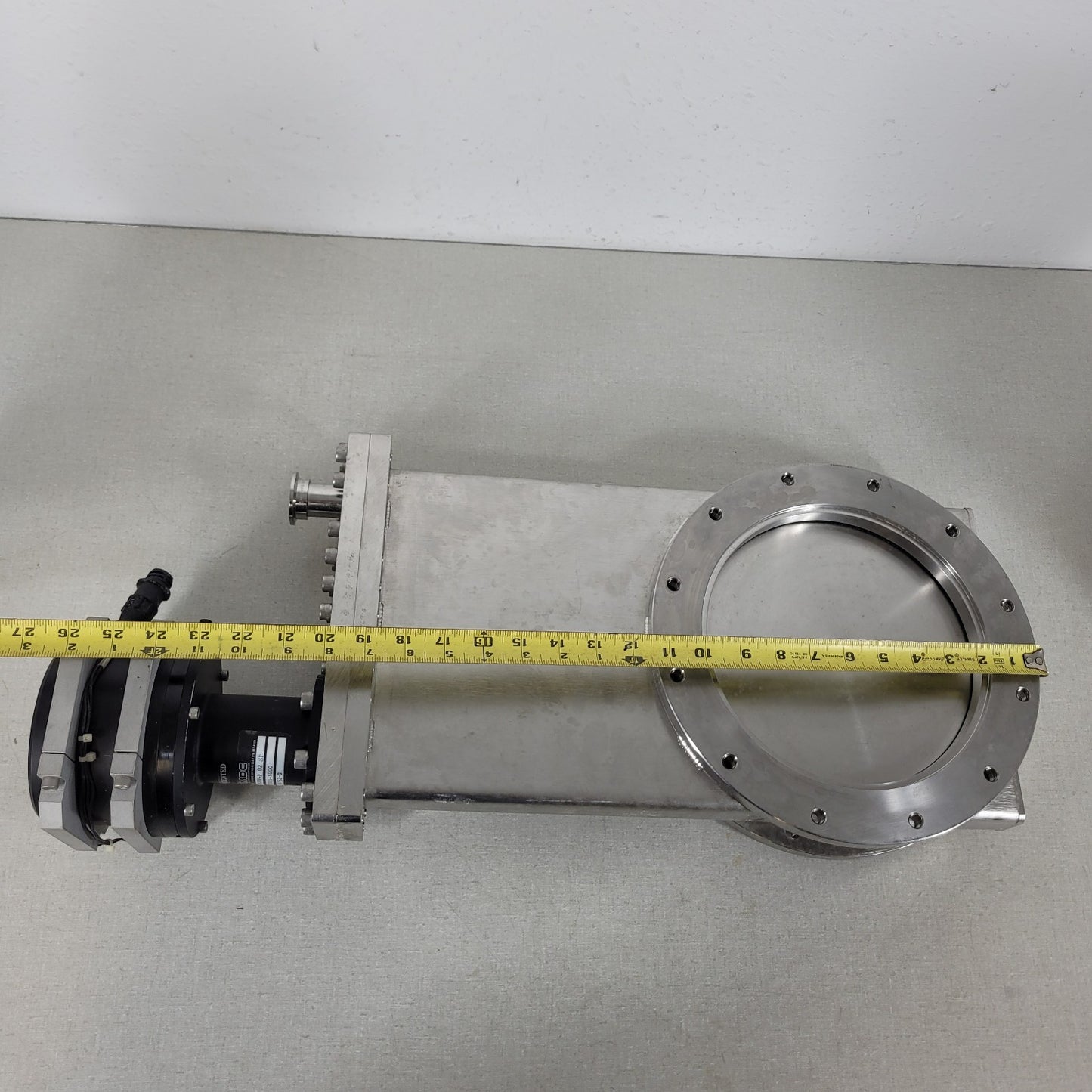 TESTED MDC LGV-8000V-P DN200 ISO-F Pneumatic High Vacuum Gate Valve KF25 Purge