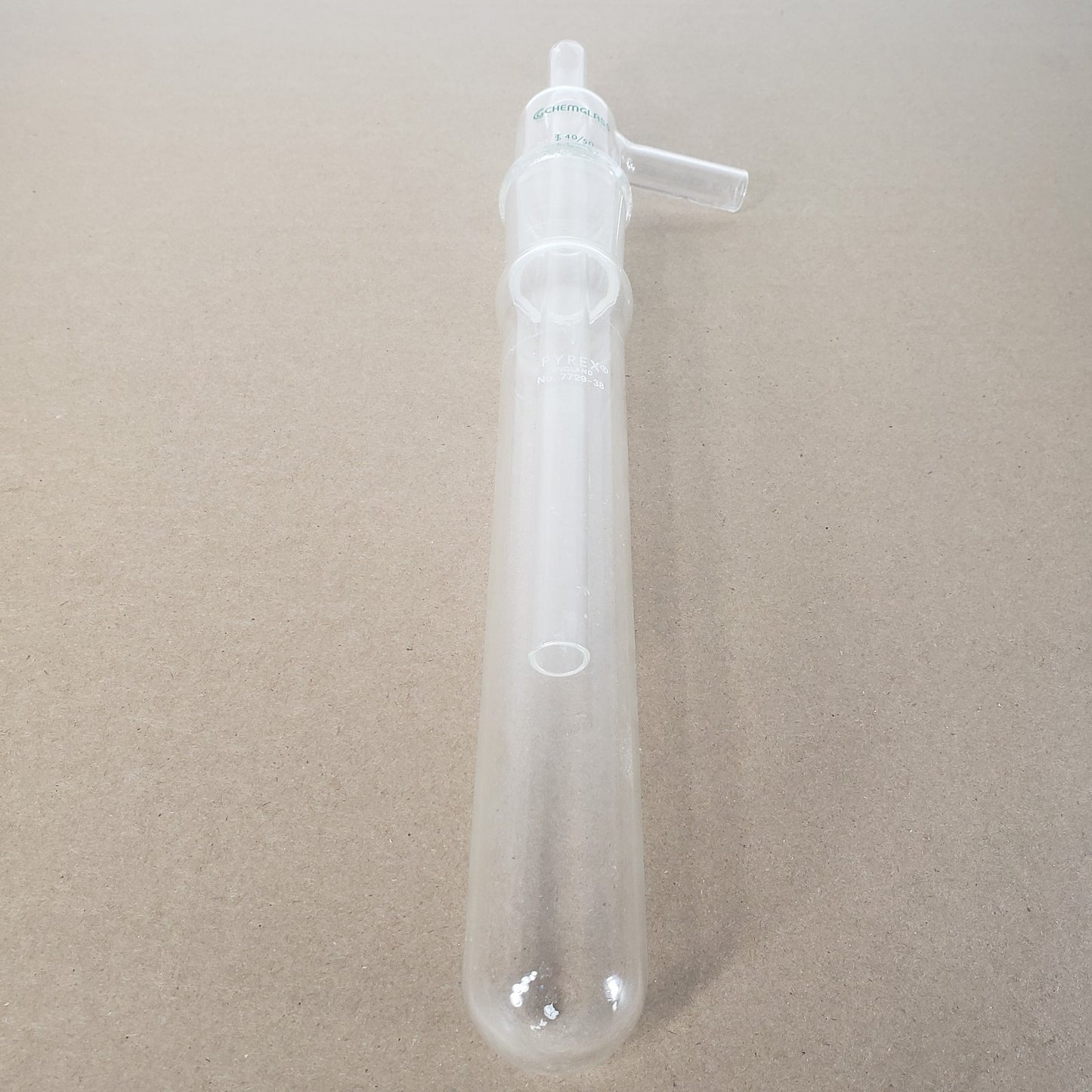 Pyrex/Chemglass 7729-38/CG-4514-08 Condenser Cold Finger Assembly 40/50 Joint