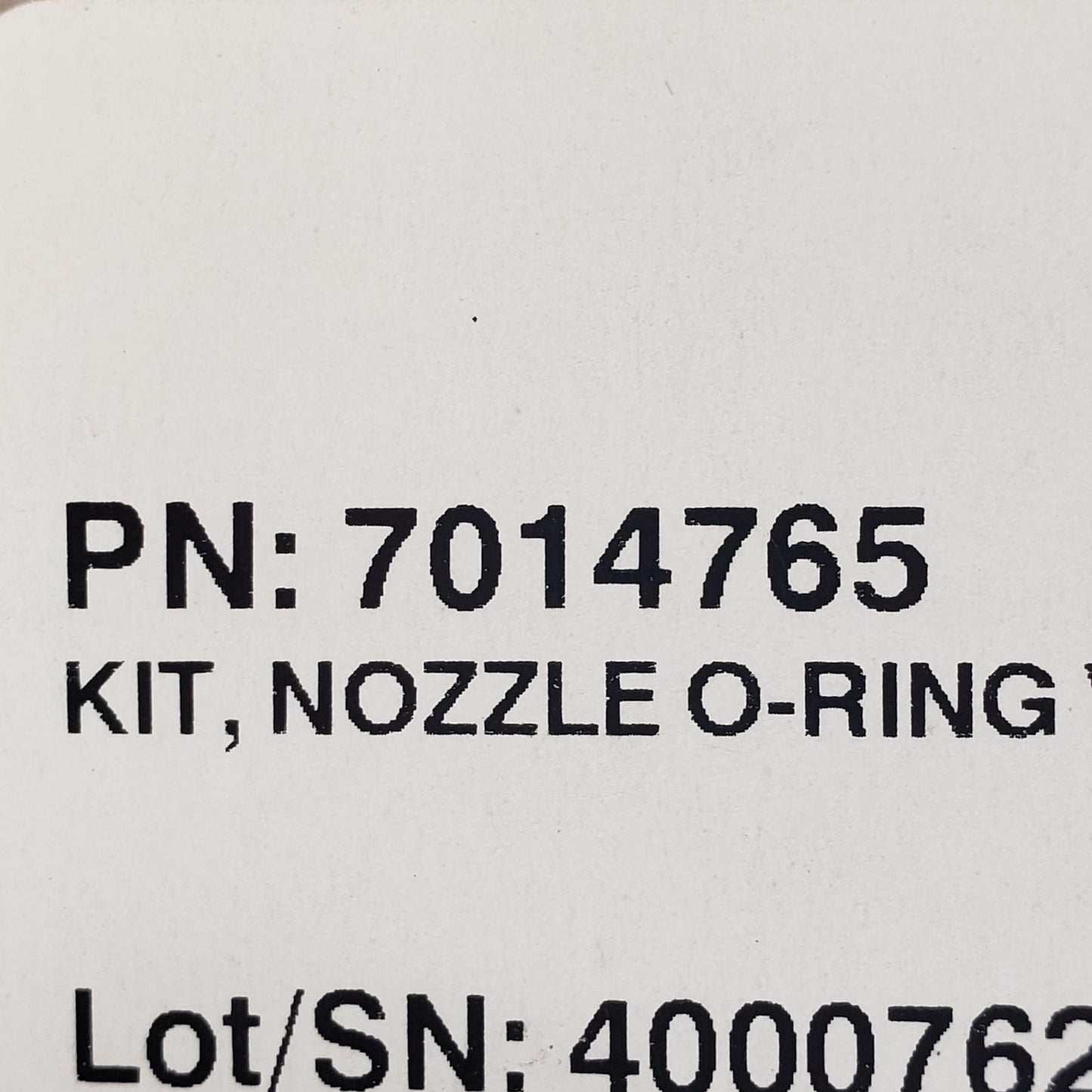 NORDSON EFD 7014765 Nozzle O-Ring Viton, 2PC Replaceable Kit, 781 Series