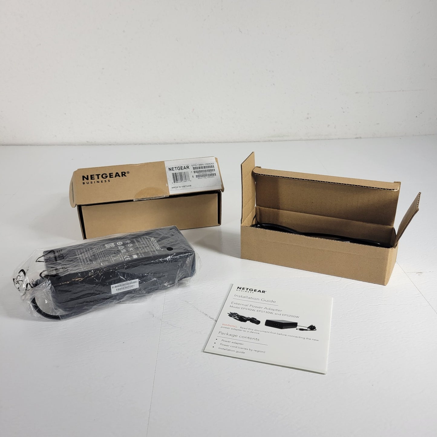 NETGEAR EPS130W-100NAS 130W 54V PoE Switch Power Adapter