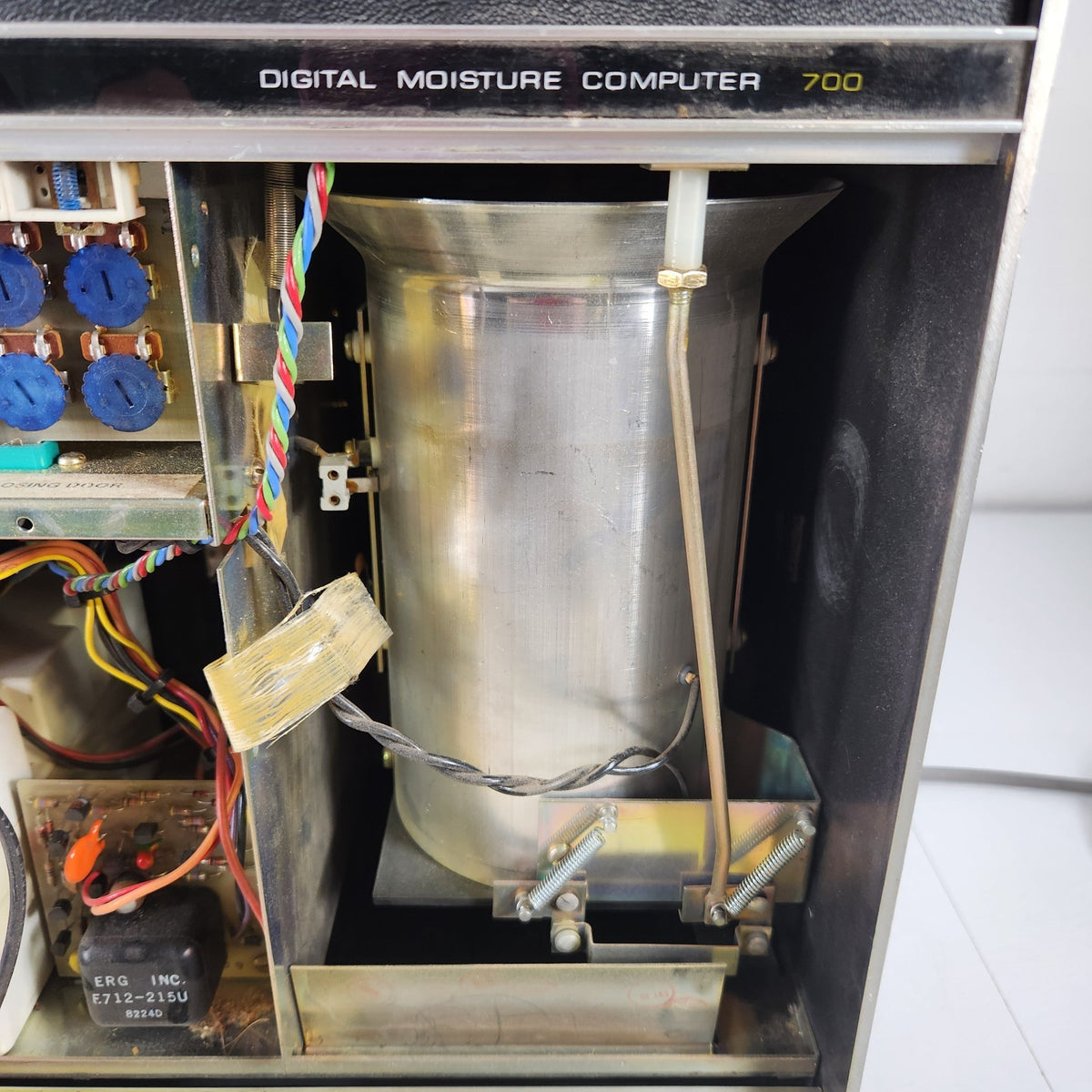 Burrows Model 700 Digital Grain Seed Moisture Tester Computer Vintage