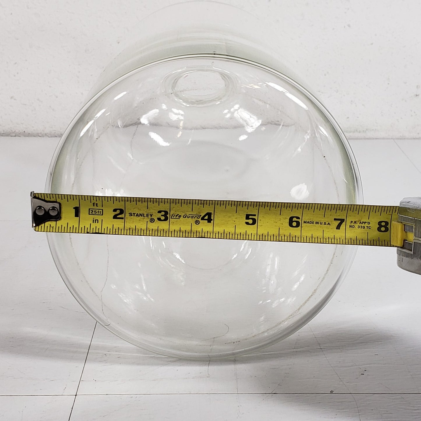 PYREX 8000cc 8L Large Laboratory Glass Bottle Jar Vessel 19in Made in USA