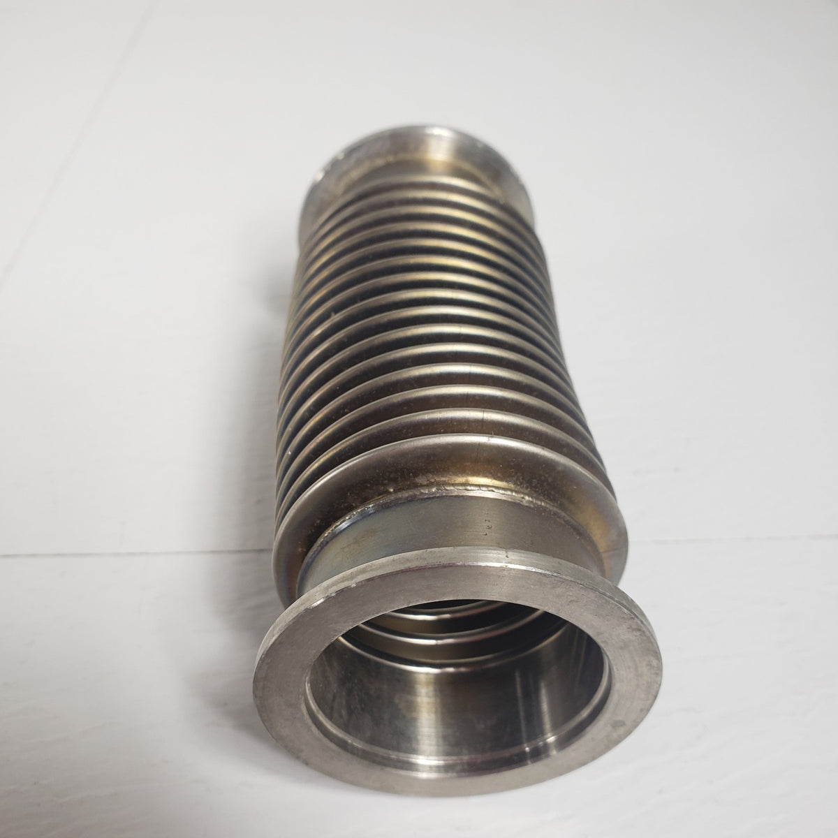 KF40 NW40 4.73" Stainless Steel Flexible Vacuum Bellows Hose 55mm Flanges