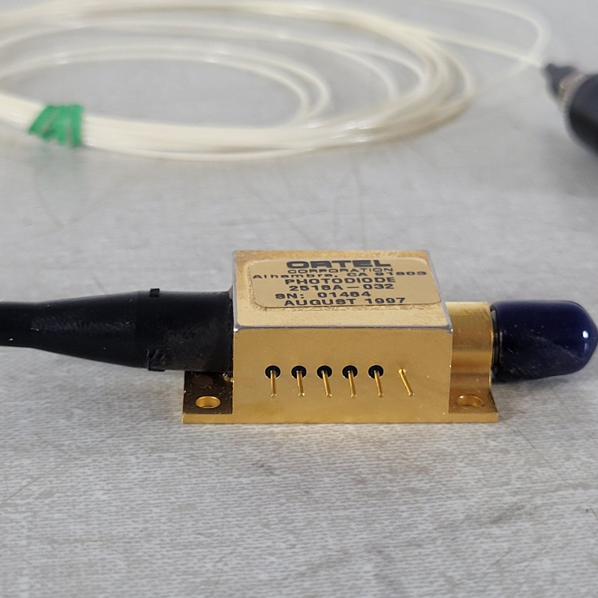 Ortel 2518A-032 15GHz Fiber Optic Photodiode RF Receiver FC/APC Pigtail