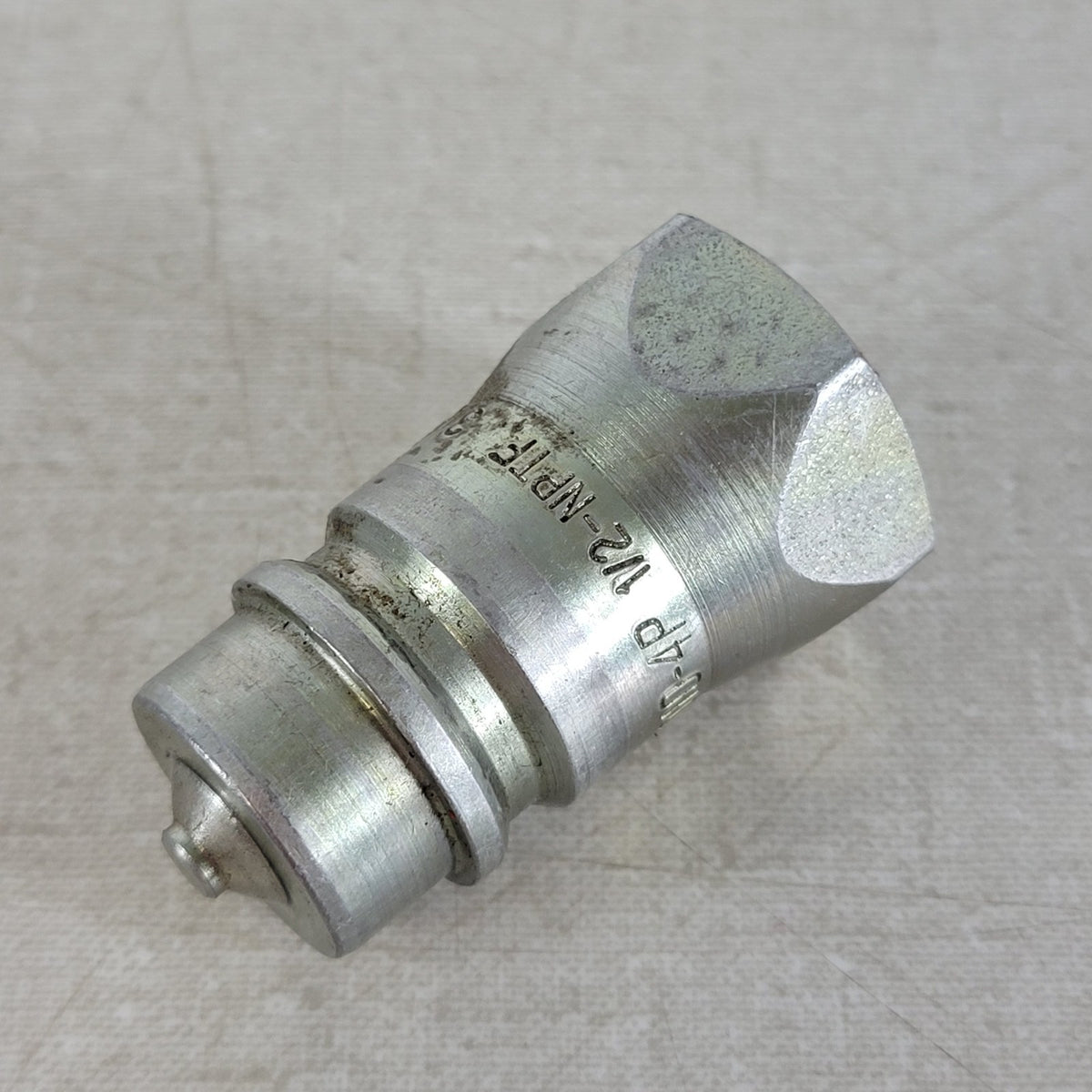 Parker Pioneer 8010-4P 1/2" NPTF Male Hydraulic Quick Coupler Plug 3000 PSI
