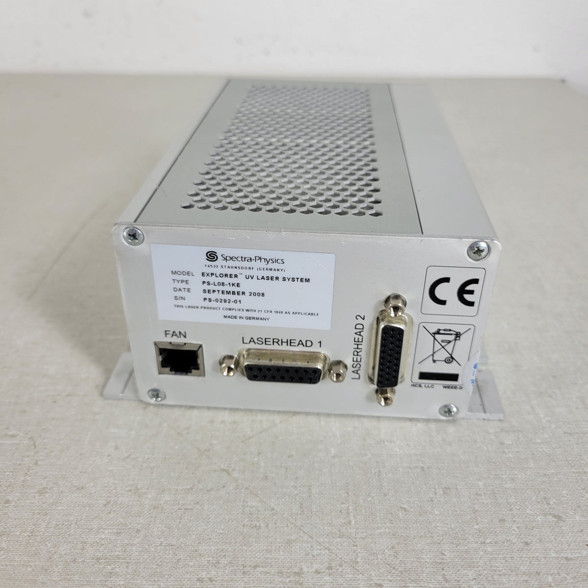 TESTED Spectra-Physics Explorer ICT-349-120-1KE 349nm UV Laser System 120uJ