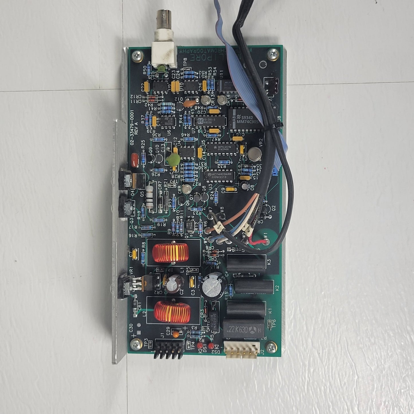 Waters Millipore 02-33479-0001 Rev A Power Supply Board for 996 DAD HPLC Module
