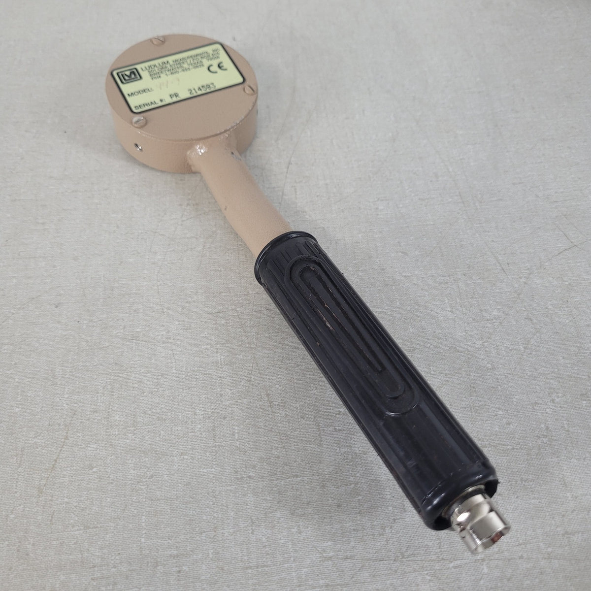 TESTED Ludlum 2241 Digital Survey Meter 44-9 Pancake GM Probe Case Cal Certs
