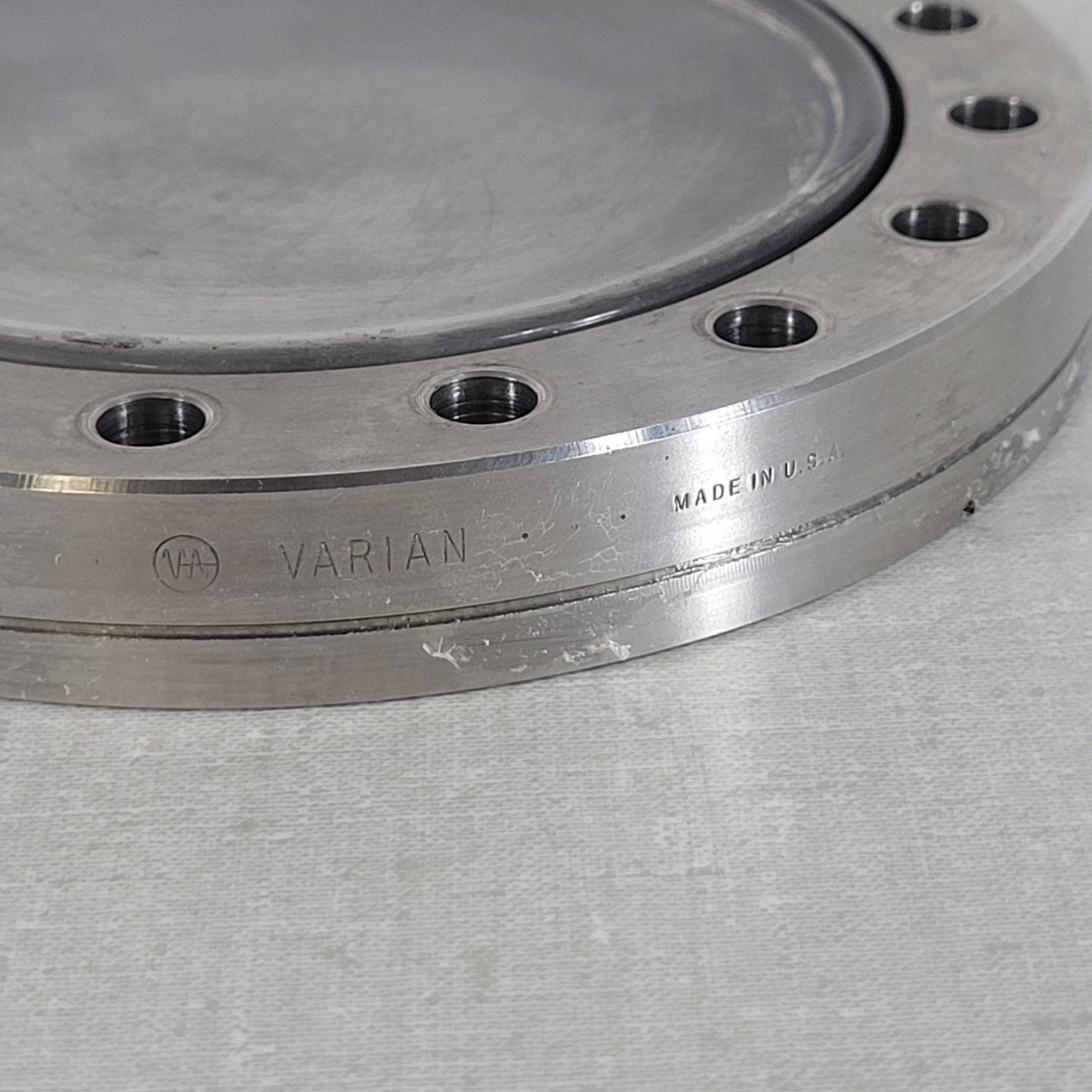 Varian Conflat DN100CF 4" Viewport Glass UHV Ultra High Vacuum SS Optical