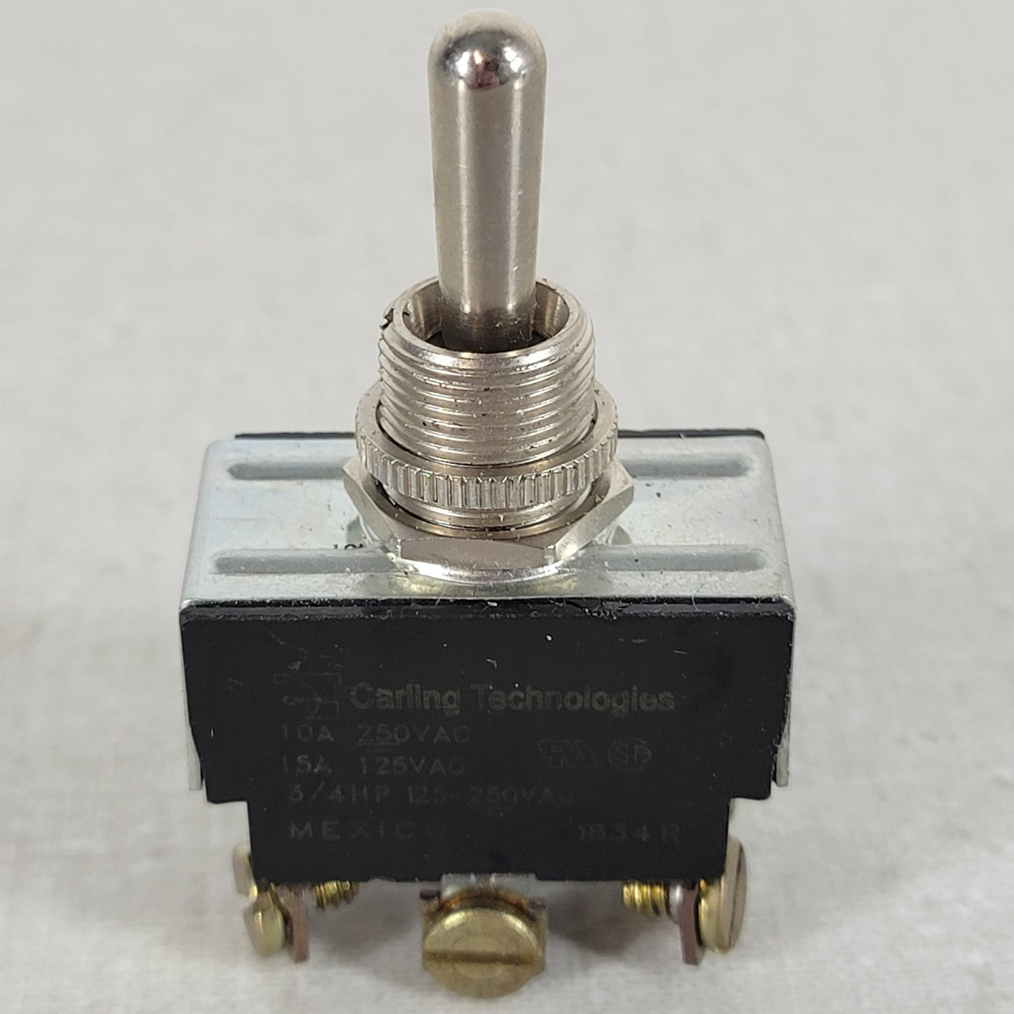 3 Units: Carling Technologies 1834R Toggle Switches 15A 125V 10A 250V 3/4HP