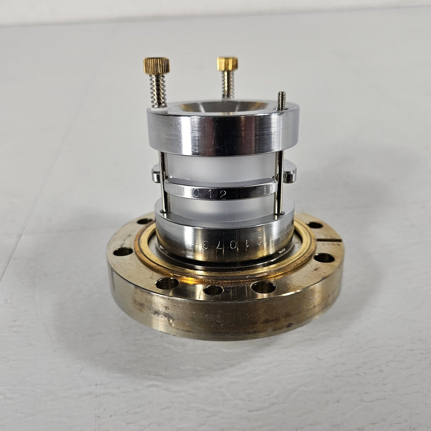 Varian Saturn GC/MS Ion Trap Analyzer Assy TL 4.5" CF Conflat DN63CF UHV Flange