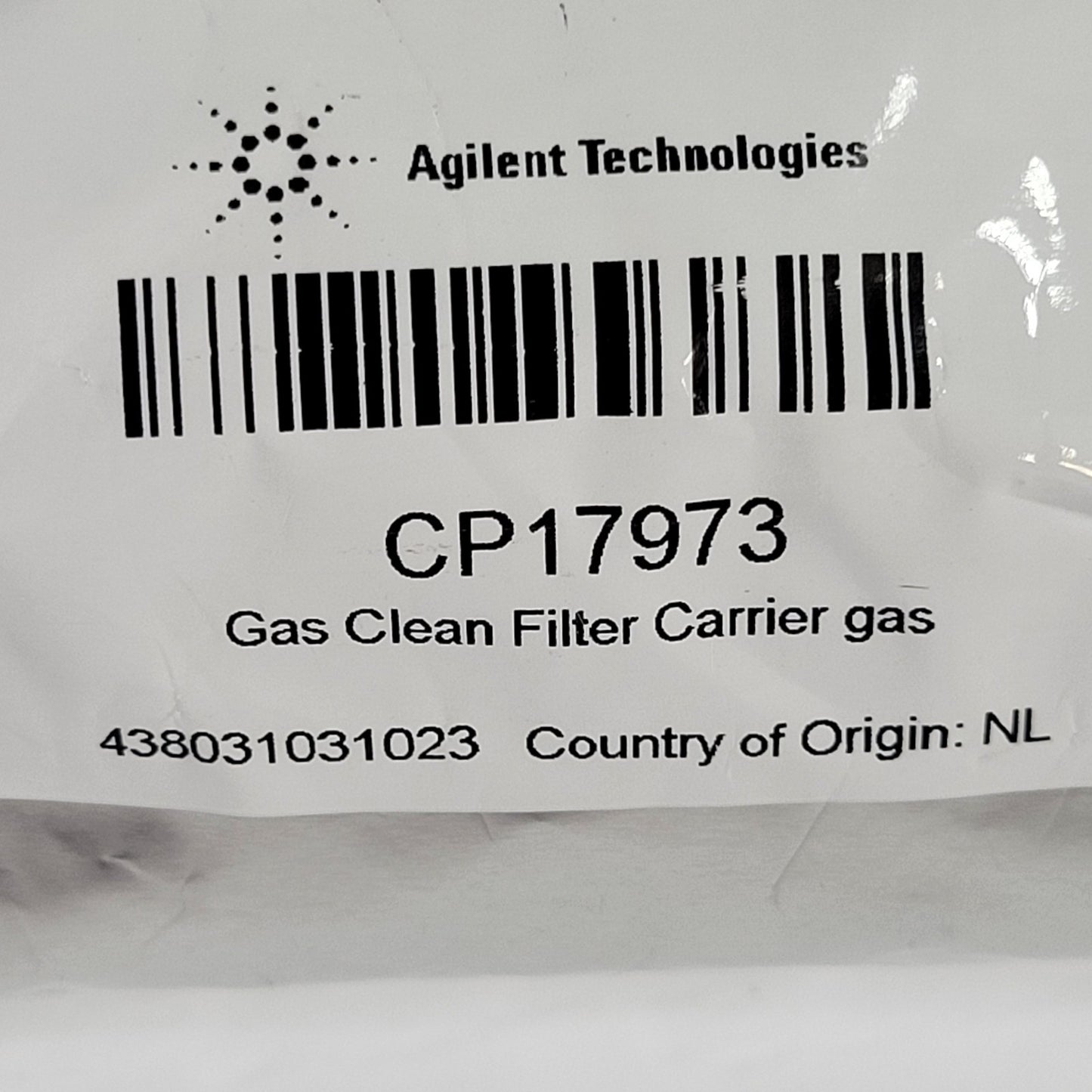 AGILENT CP17973 Carrier Gas Cleaning Filter, Compatible with Intuvo GC System