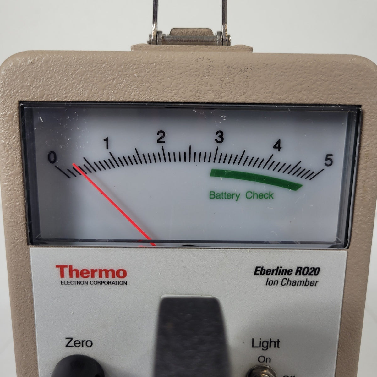 TESTED Thermo Eberline RO20 Ion Chamber Radiation Survey Meter 5mR/h-50R/h