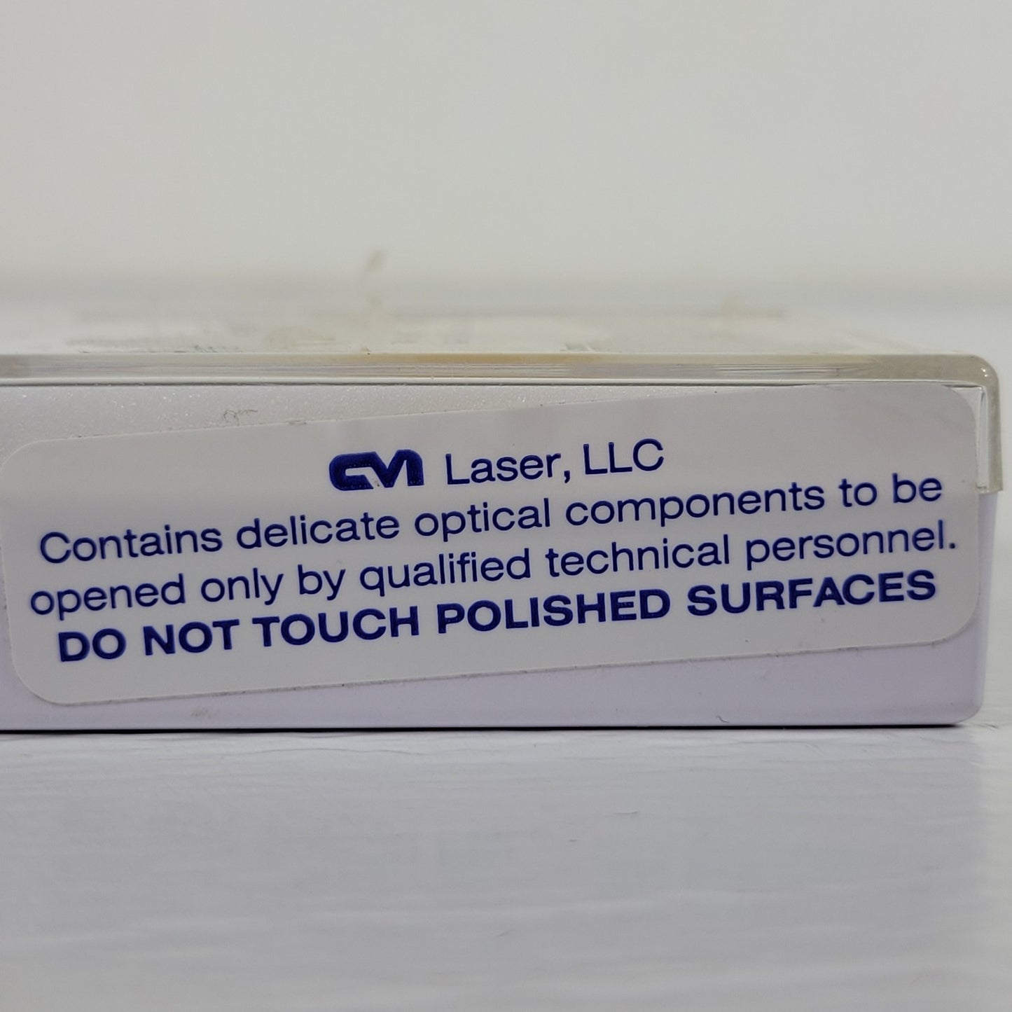 CVI Laser 0-UV-830-0 15x11mm Rectangular Fused Silica 830nm AR Optic
