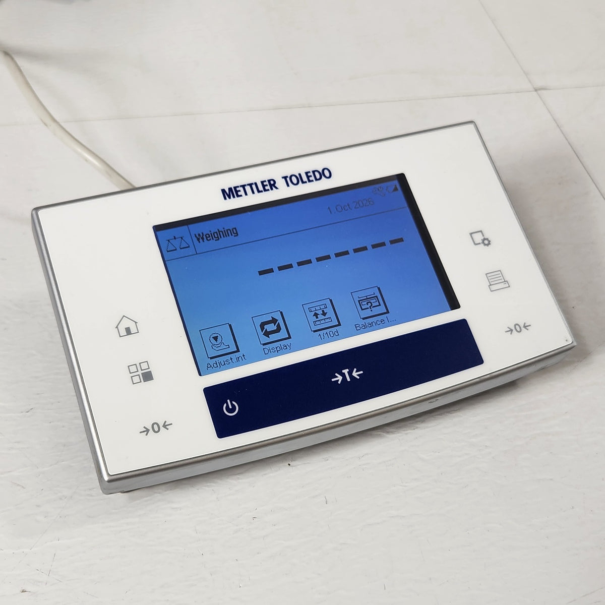 TESTED Mettler Toledo 11107899 XS204 Touchscreen Terminal Display w/ Stand