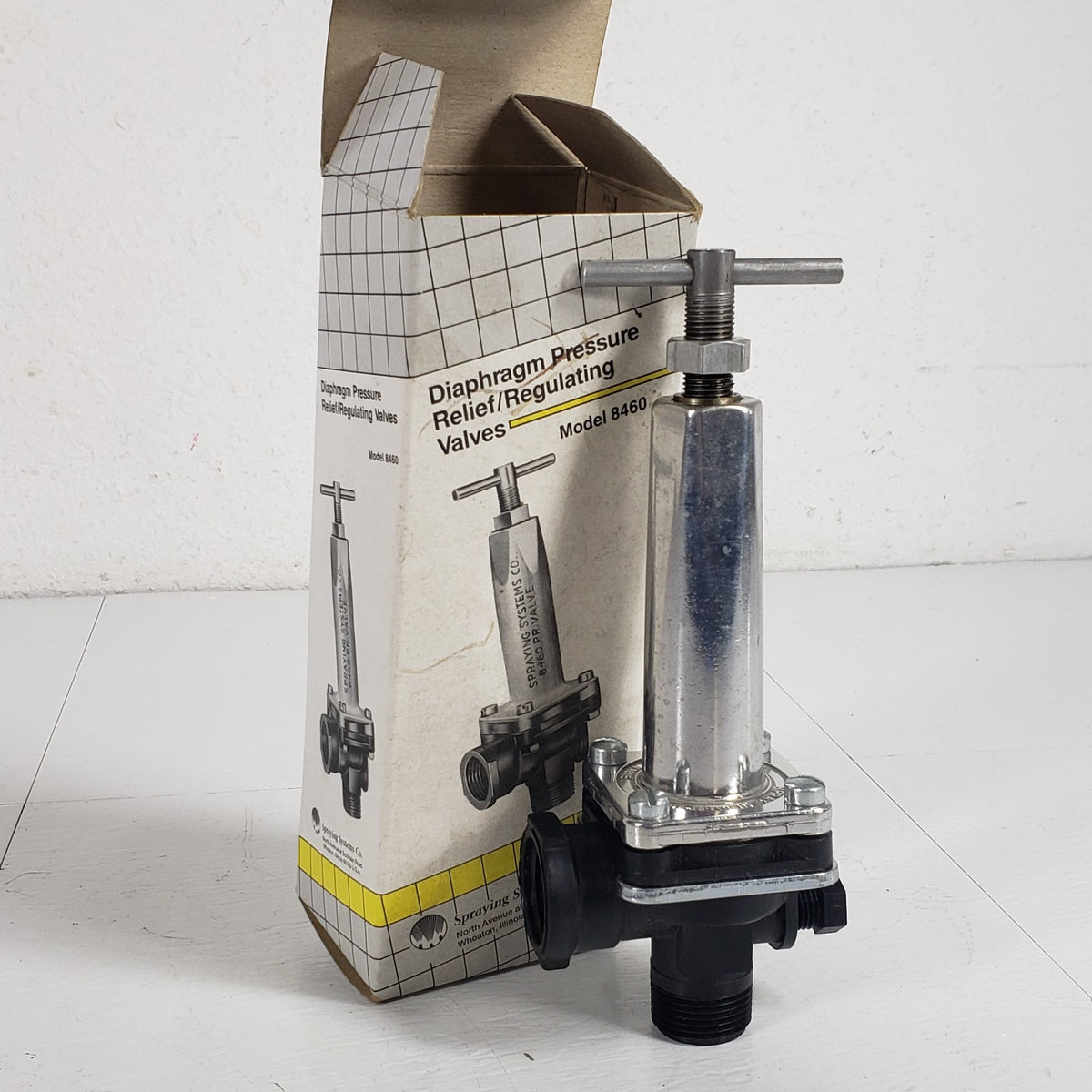 Spraying Systems 8460-3/4-50 Diaphragm Pressure Relief Valve 3/4" NPT 50 PSI