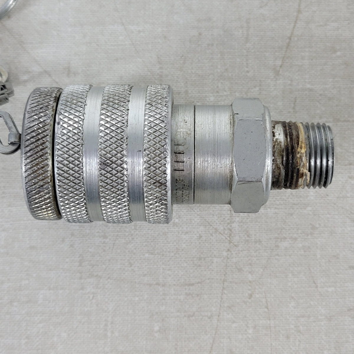 Bruning Parker 1" NPTF Female Hydraulic Quick Disconnect Coupler Fitting