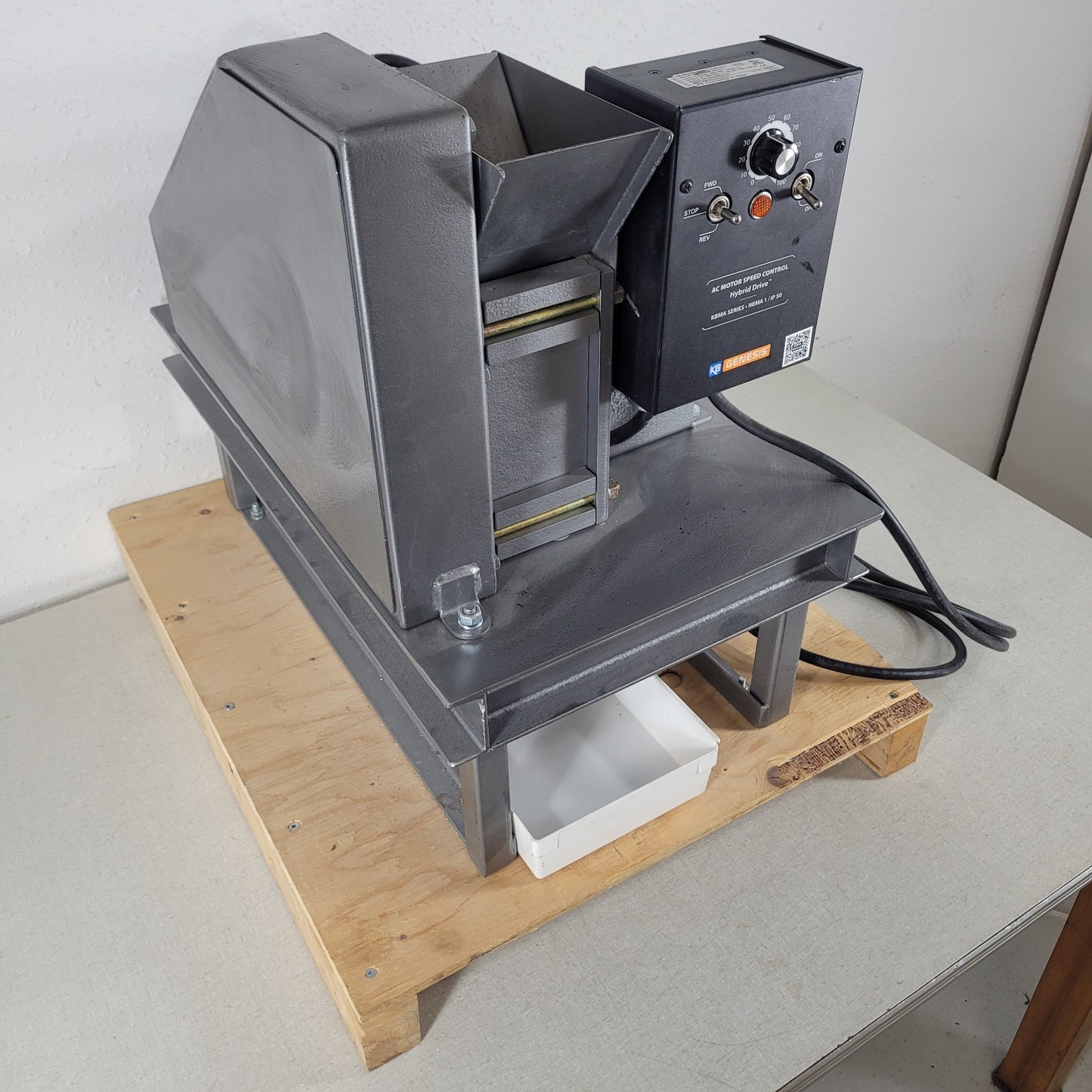 TESTED Gilson LC-27 Laboratory Jaw Rock Crusher 1HP Variable Speed 115V