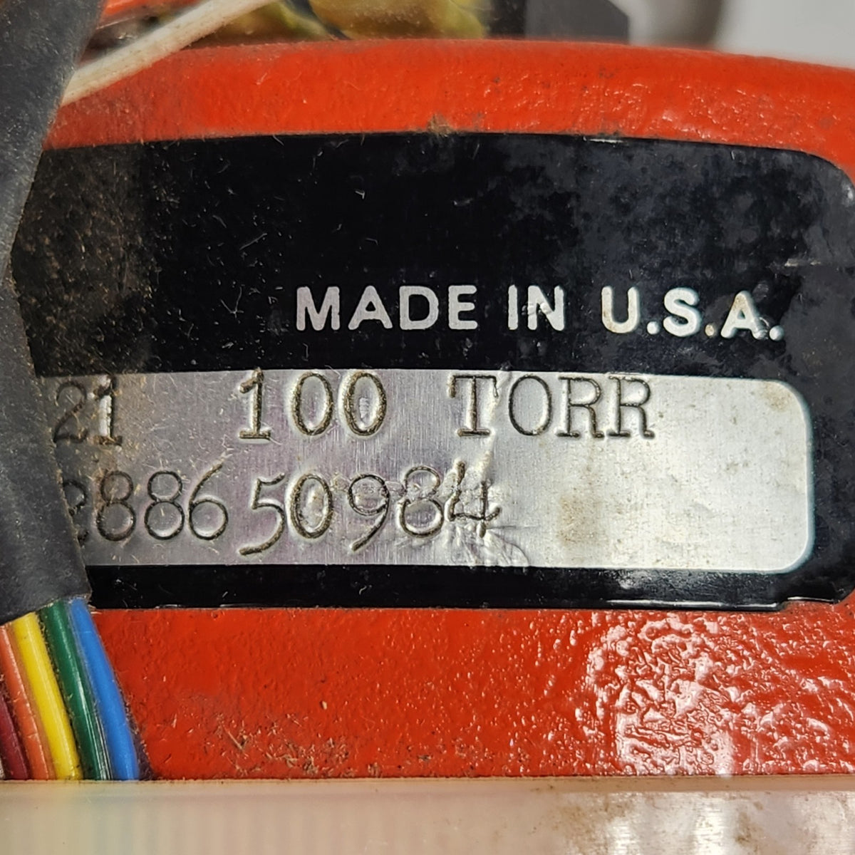 Vacuum General CML-21 100 Torr Capacitance Manometer Transducer w/ Cables