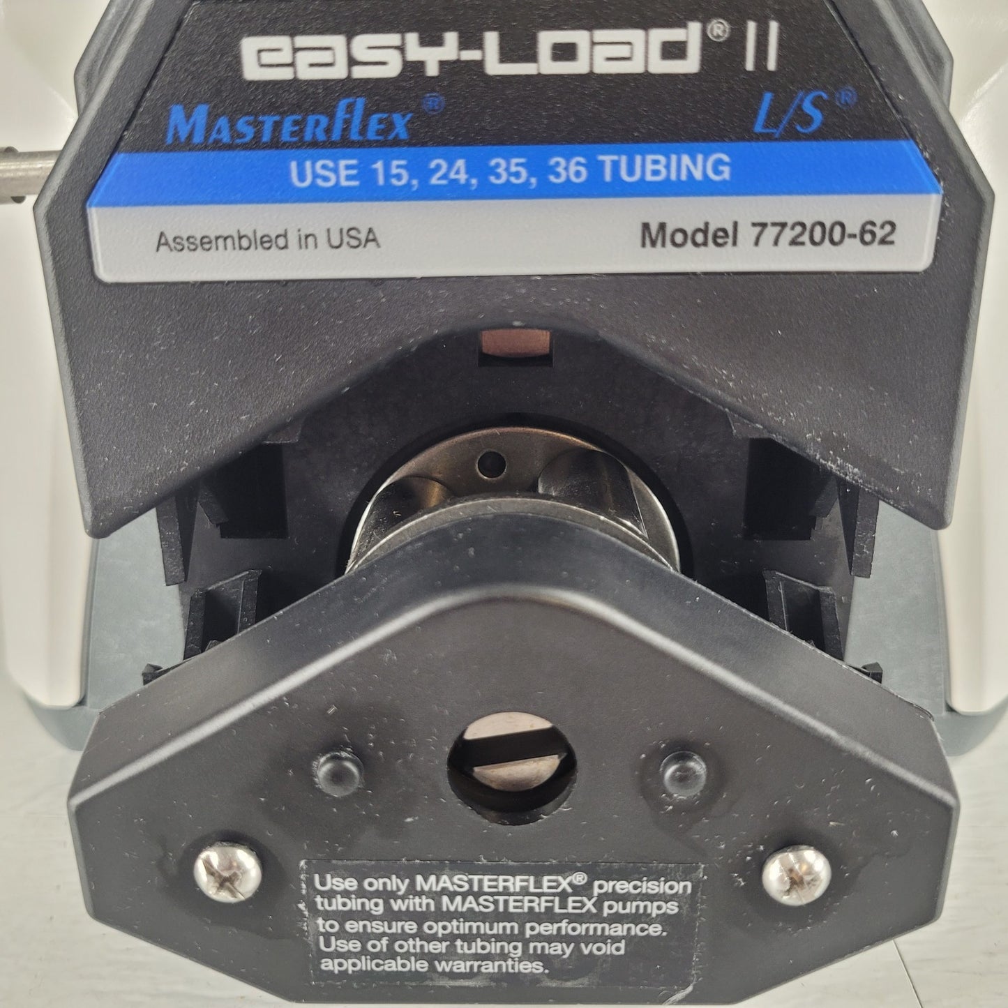 TESTED Masterflex 07522-20 Peristalic Pump w/ 77200-62 Easy-Load II Pump Head