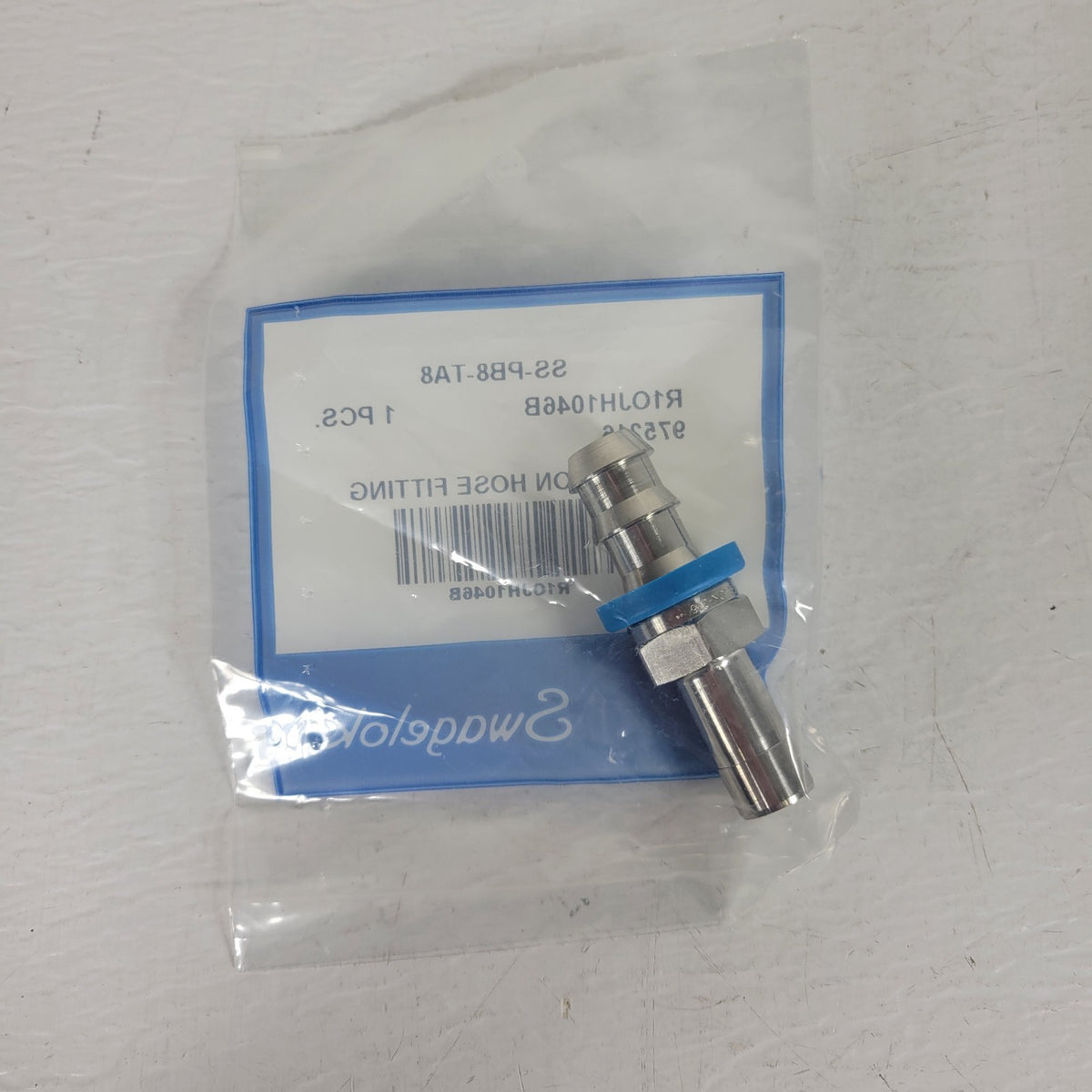 Swagelok SS-PB8-TA8 1/2" Push-On Hose Barb x Tube Adapter 316 Stainless
