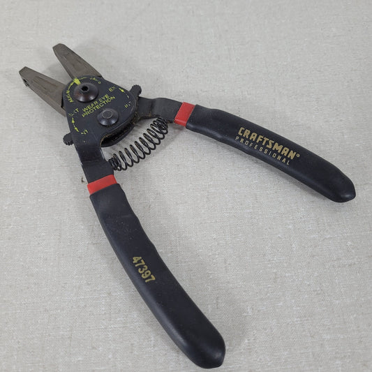 Craftsman Professional 47397 Snap Ring Retaining Pliers USA Internal External