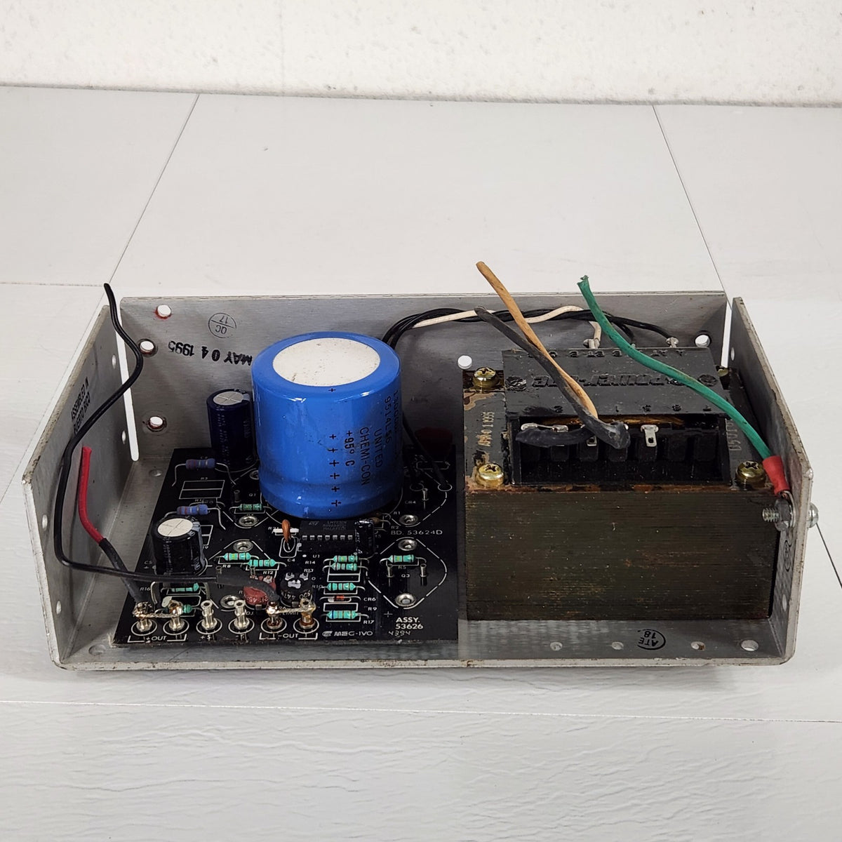 Power-One HD24-4.8-A Linear Regulated DC Power Supply 24V 4.8A 115W