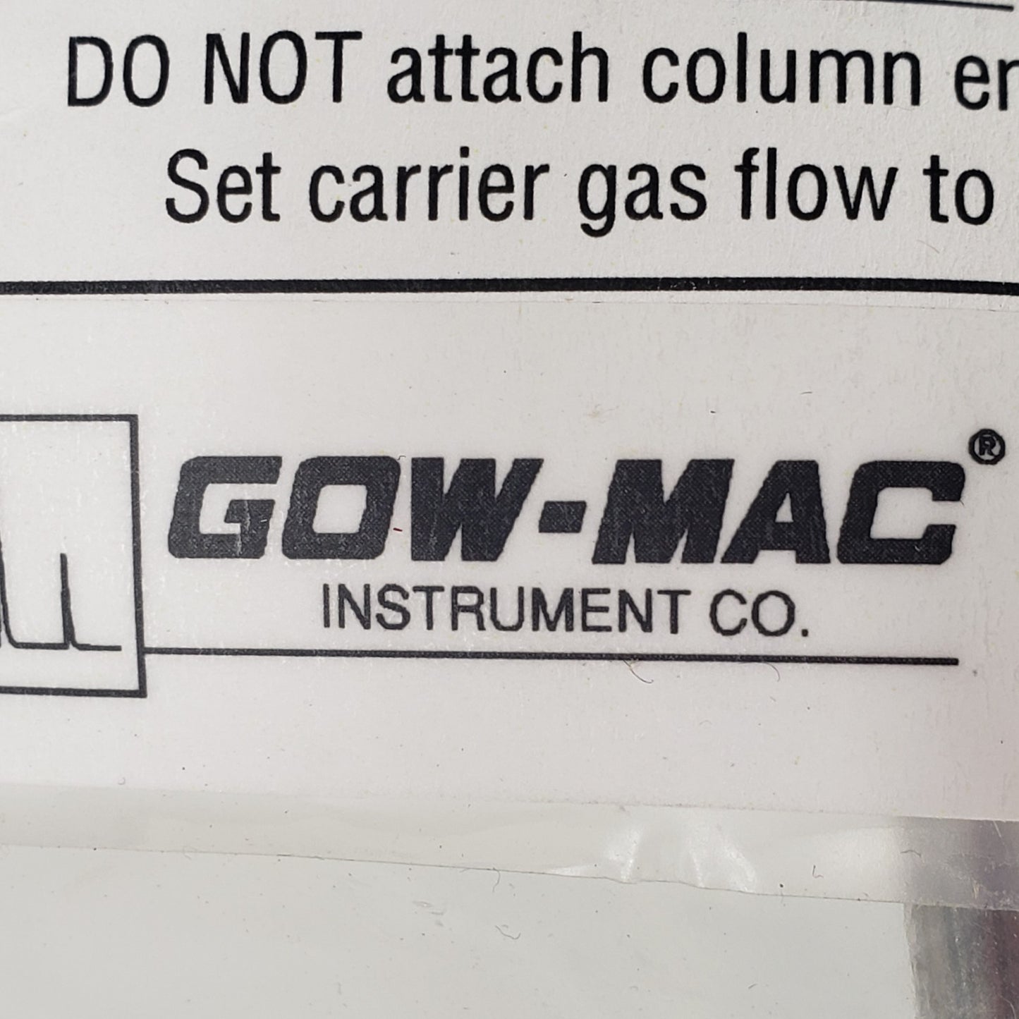 GOW-MAC C4111A23922 Stainless Steel Gas Chromatography Columns for Complex Mixes