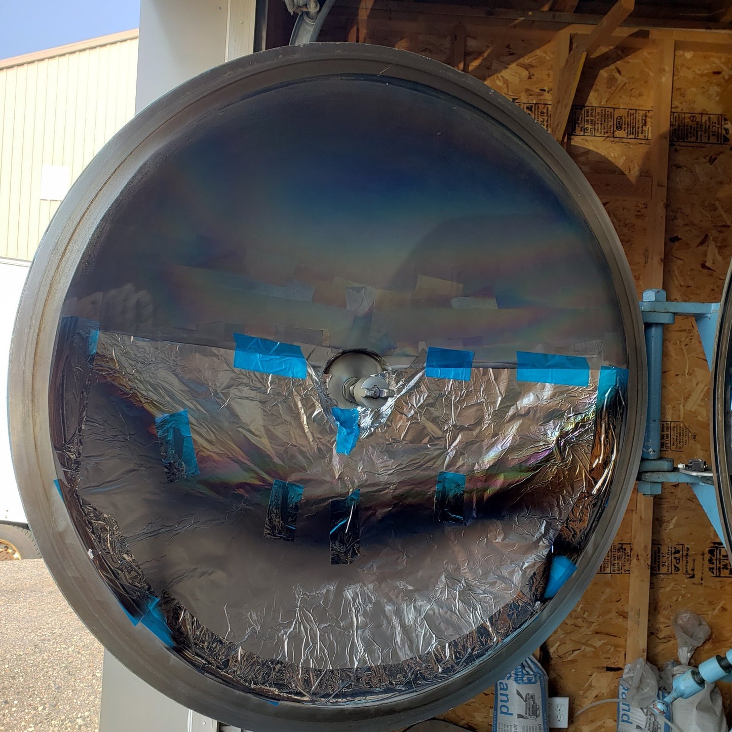 36in ID ~700L High Vacuum Sputter Coating Chamber Thin Film Deposition PVD