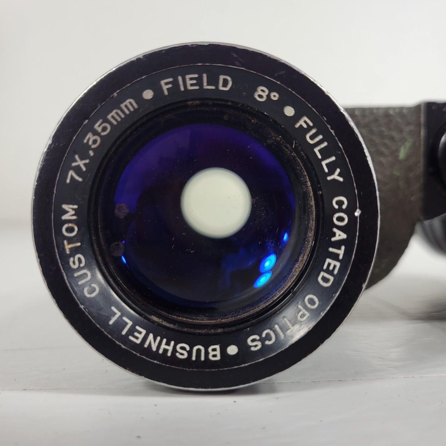 Vintage BUSHNELL Binoculars I4445 7x.35mm Custom 8 Degree Optics w Original Case