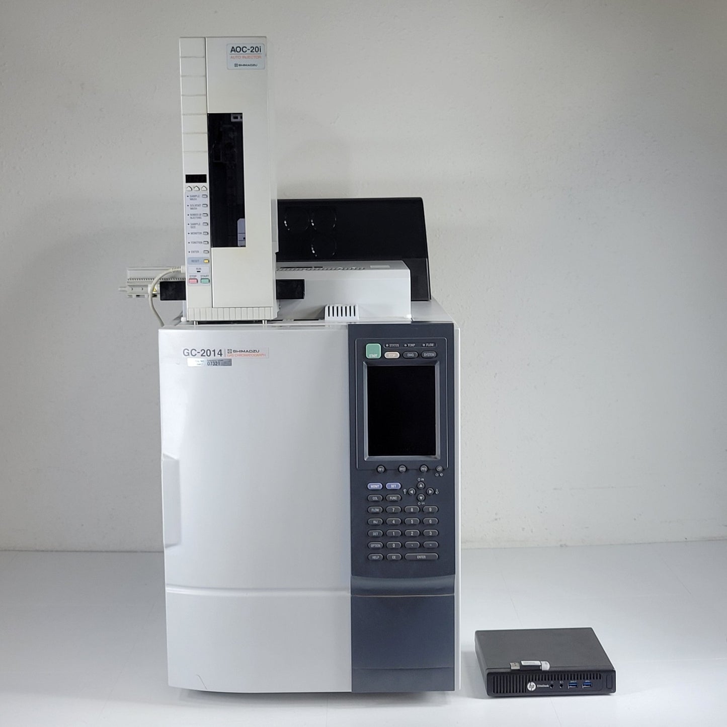 TESTED Shimadzu GC-2014AFsc GC Gas Chromat FID AOC-20i LabSolutions PC & License