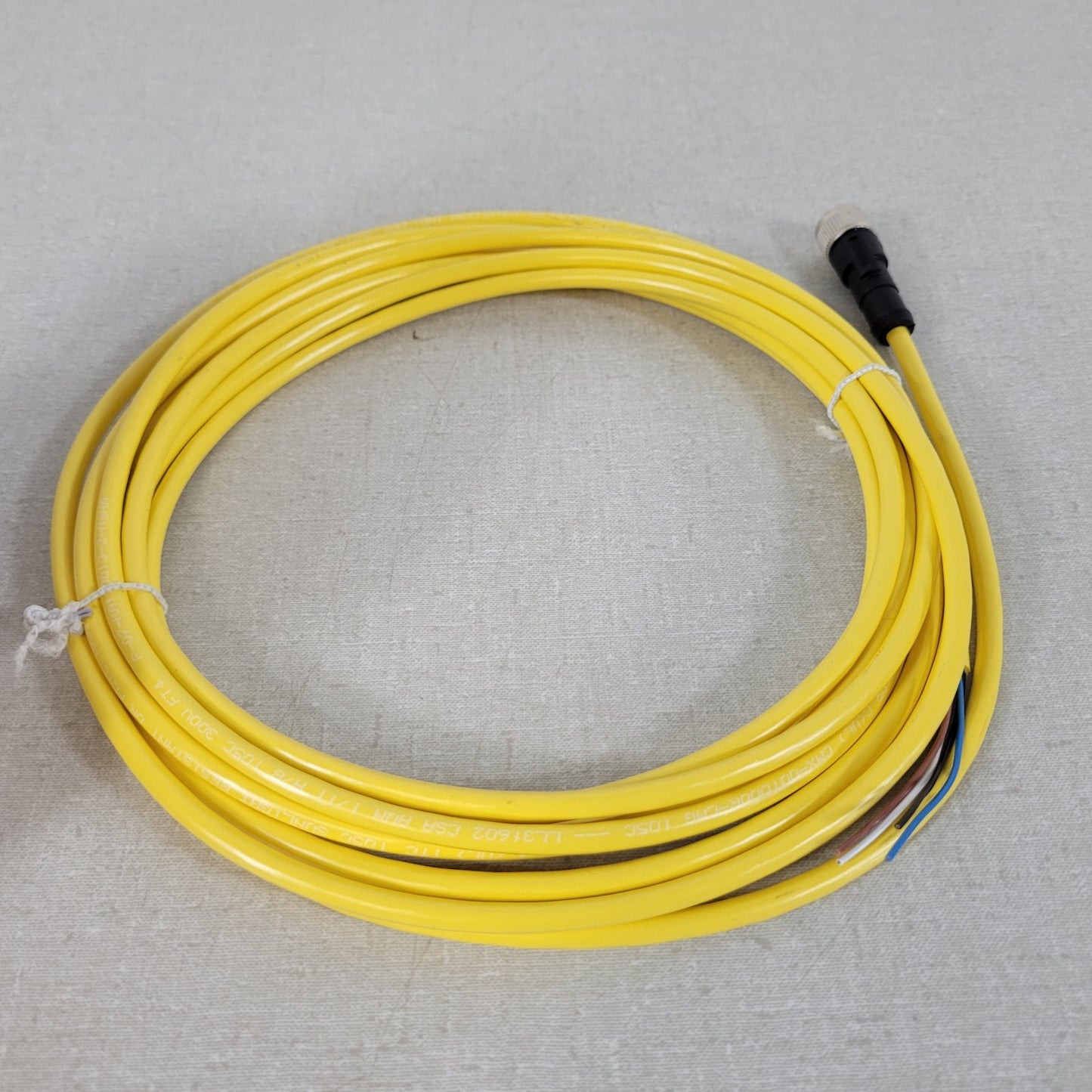 2 Units Phoenix Contact 1406245 SAC-4P M12 4 Pin Female Sensor Actuator Cable 5m