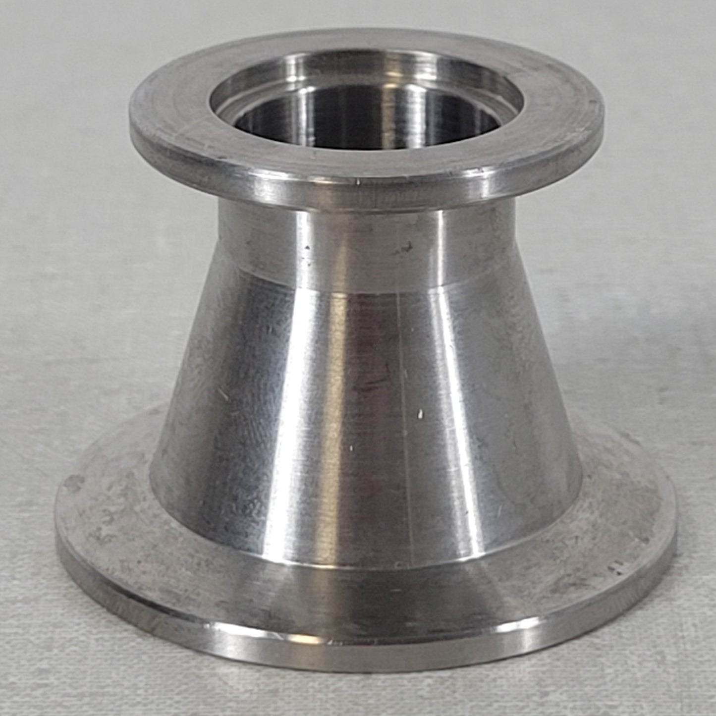 KF40 NW40 QF40 to KF25 NW25 QF25 Stainless Steel High Vacuum Full Nipple Reducer