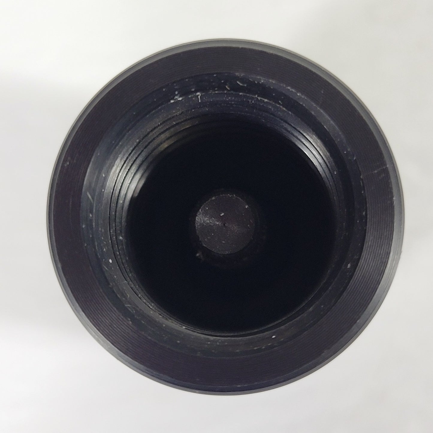 Two CHEMGLASS PTFE 0-8mm Vacuum Valve Plug-Only for Vac. Systems, Green & Brown