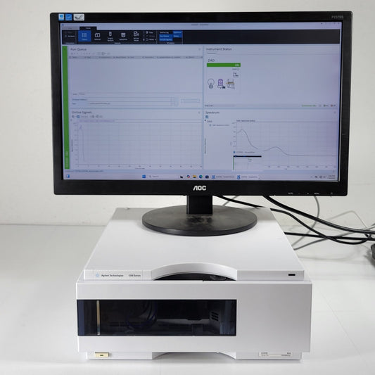 TESTED Agilent G1315D 1200 DAD Diode Array Detector w/ G1315-60012 Flow Cell
