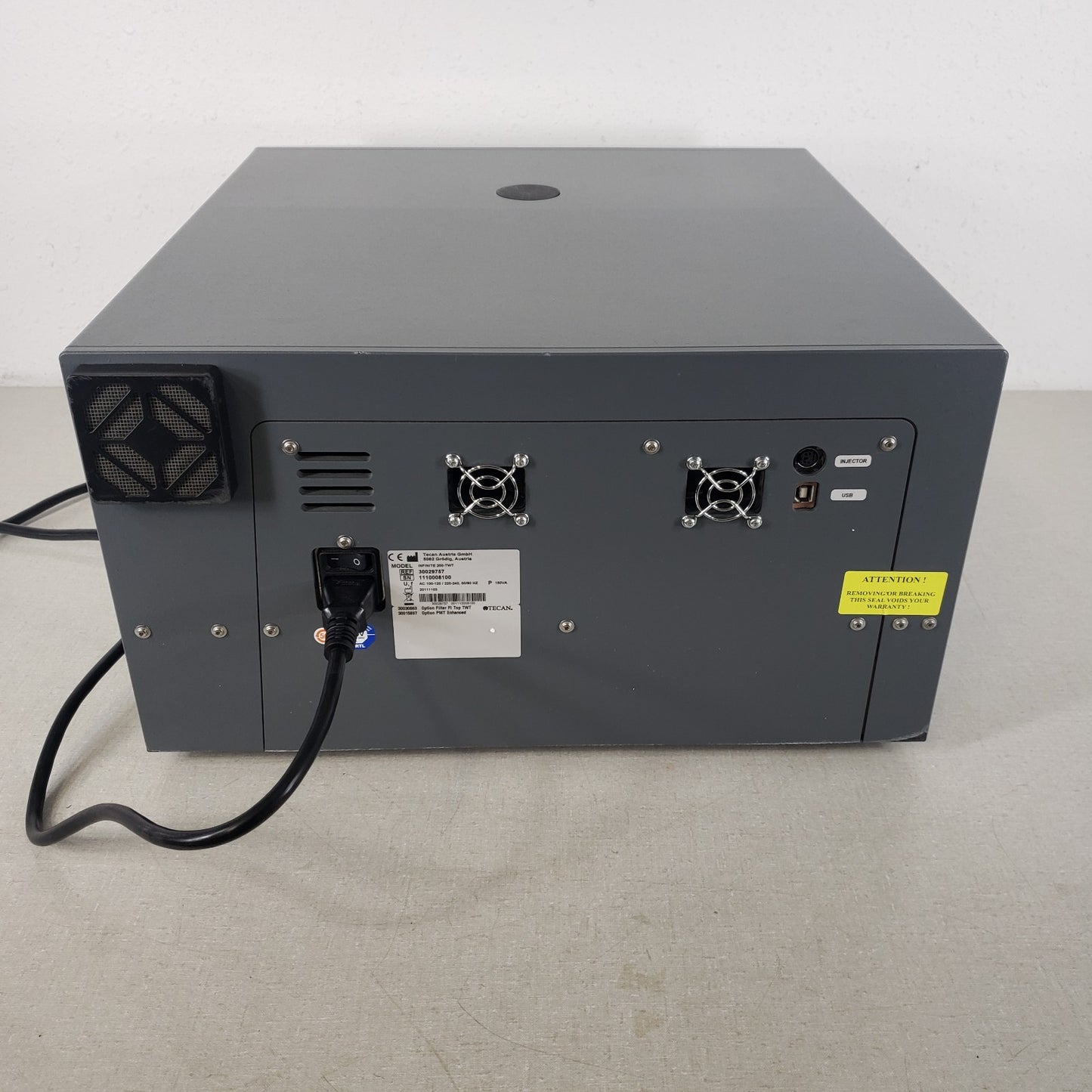 TESTED w PC, Software: Tecan Infinite F200 Multimode Microplate Reader 384 Well