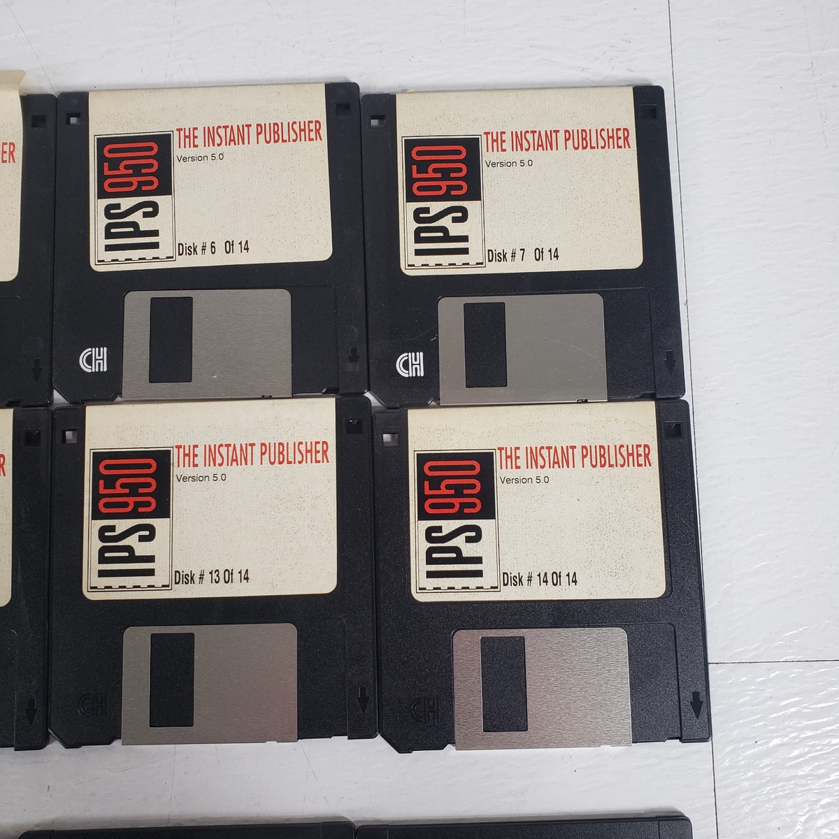 Instant Publisher IPS 950 v5.0 Software Complete 14-Disk Set Color Label Printin