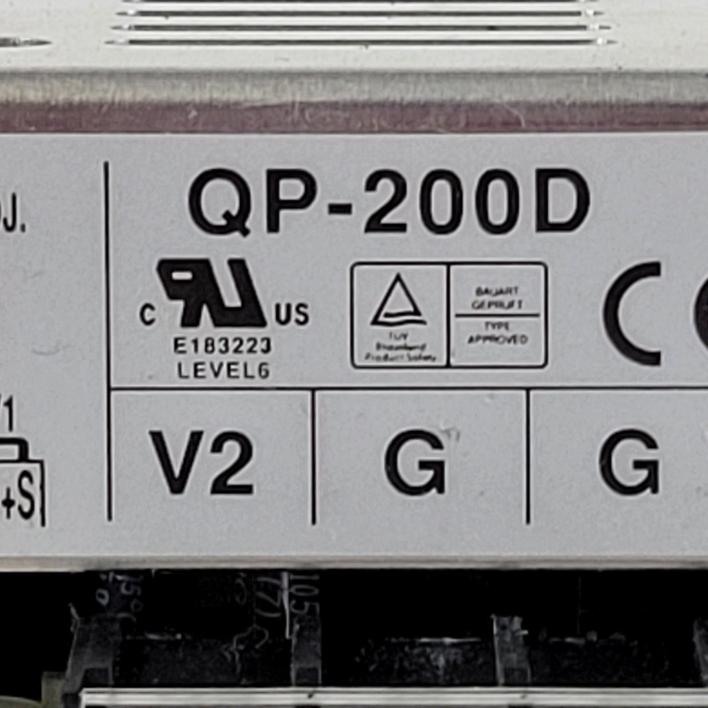 Mean Well QP-200D Quad Output Switching Power Supply 203W 5V/12V/24V/-12V