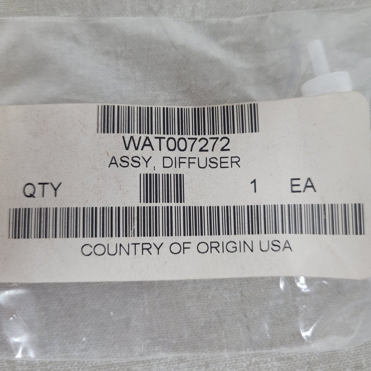 Waters WAT007272 HPLC Helium Sparge Diffuser Solvent Filter Assembly