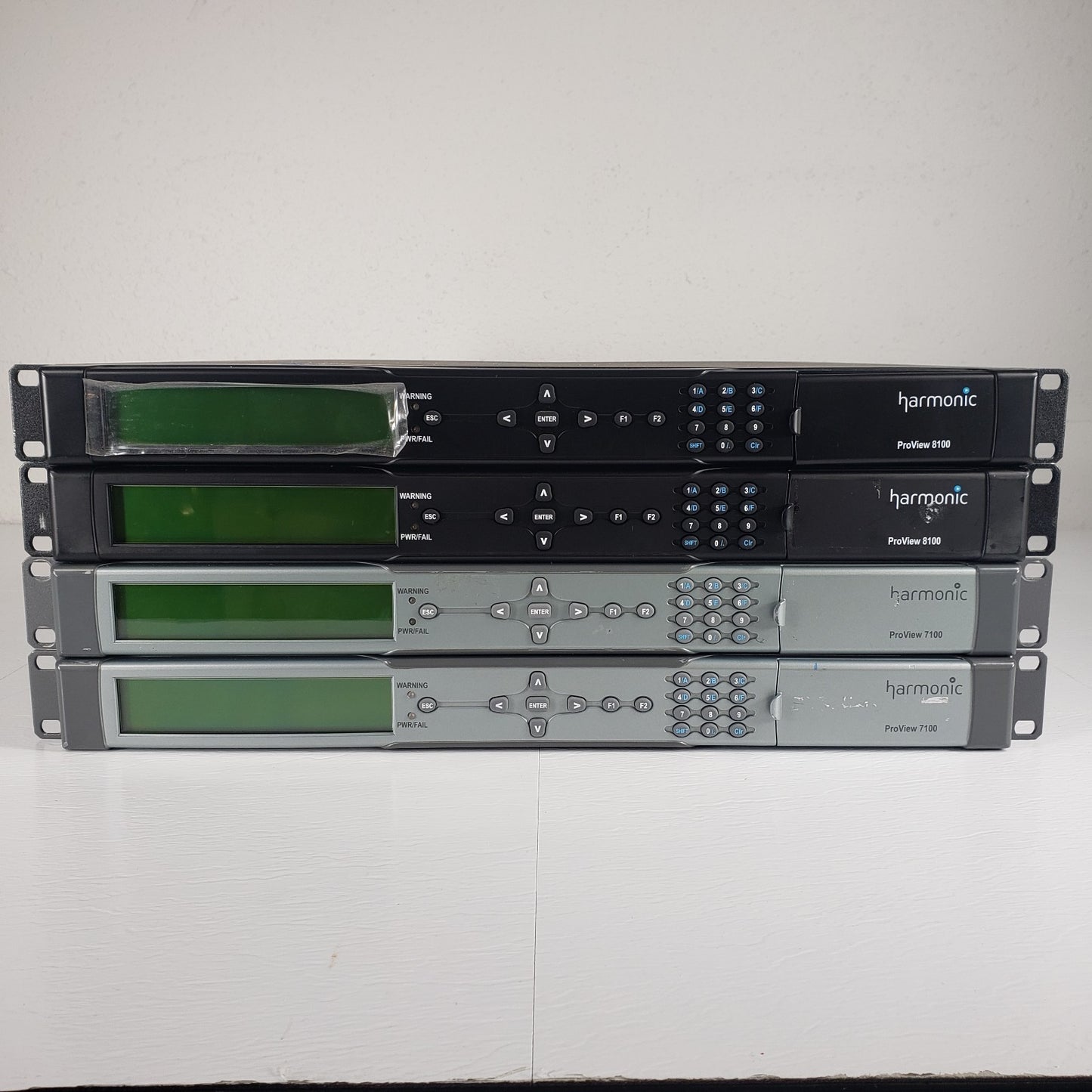 FOR PARTS ONLY/NOT WORKING HARMONIC Two Proview 7100's and Two Proview 8100's