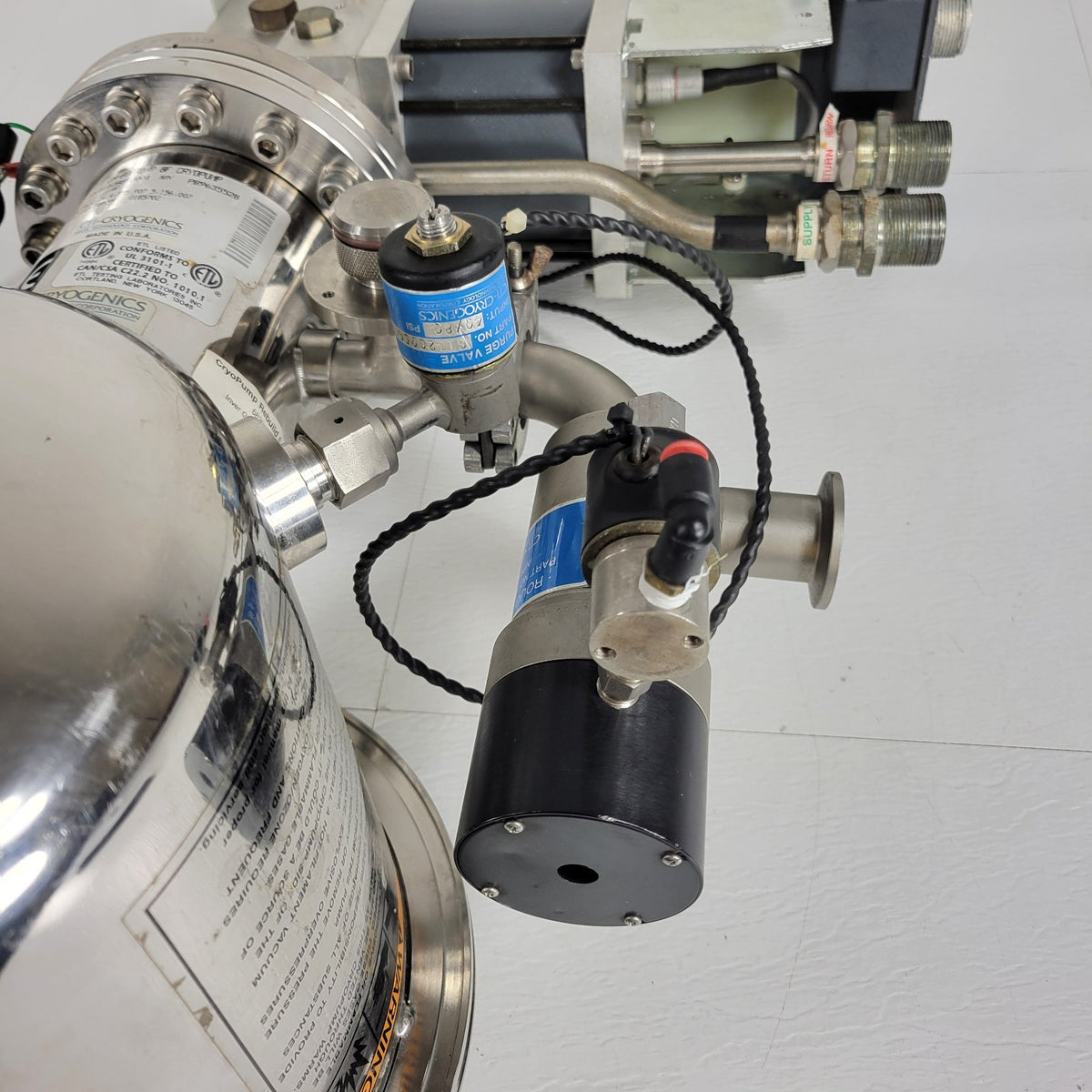 CTI Cryogenics On-Board 8F Cryopump FastRegen Control Sputtering 8112889G001