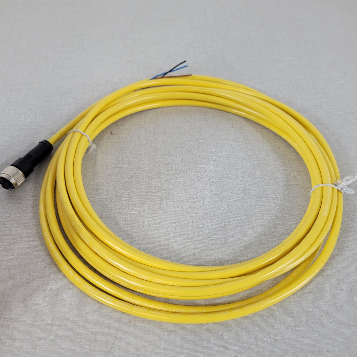 2 Units Phoenix Contact 1406245 SAC-4P M12 4 Pin Female Sensor Actuator Cable 5m