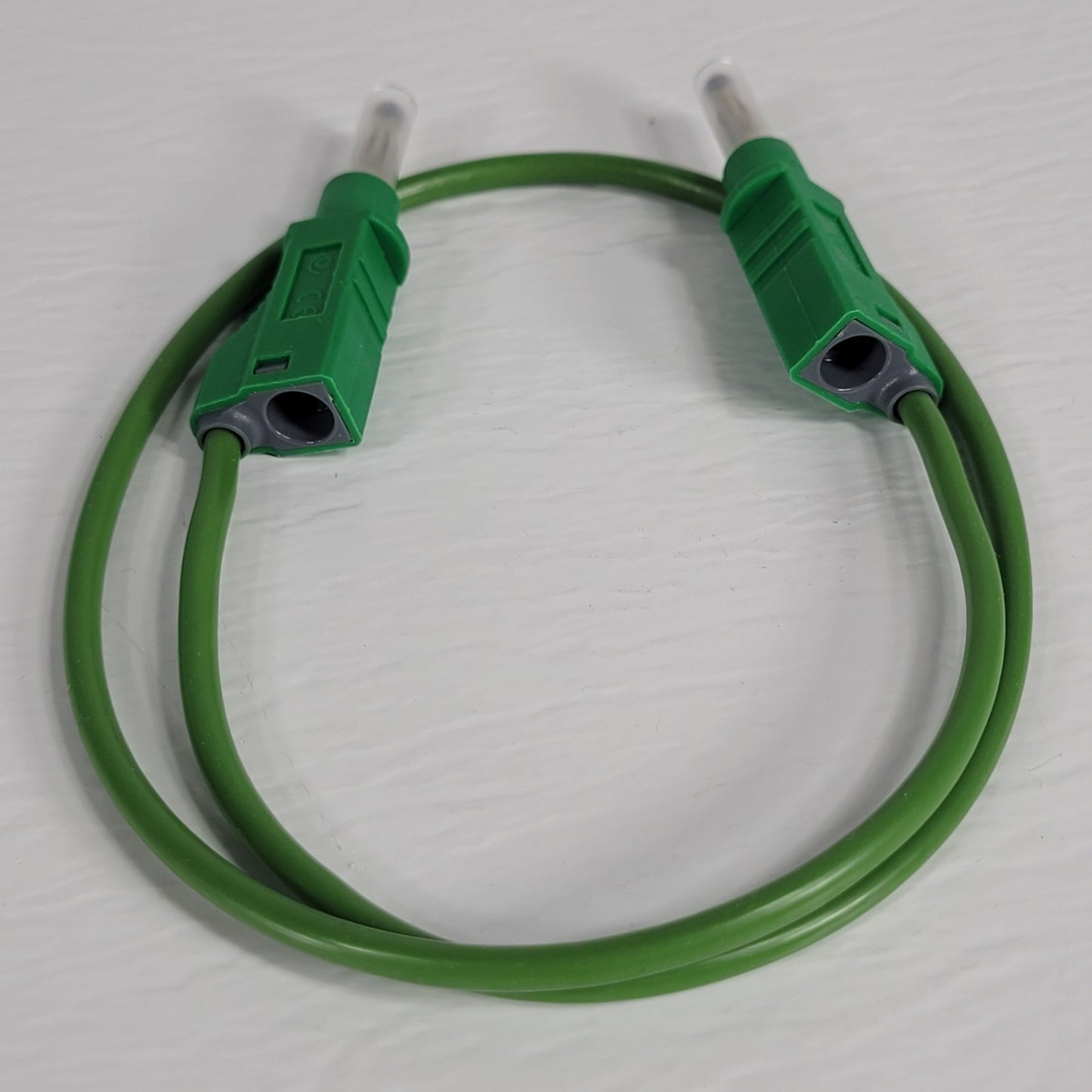 Stäubli Multi-Contact XZG425/SIL Green 4mm Stackable Banana Test Lead Cable