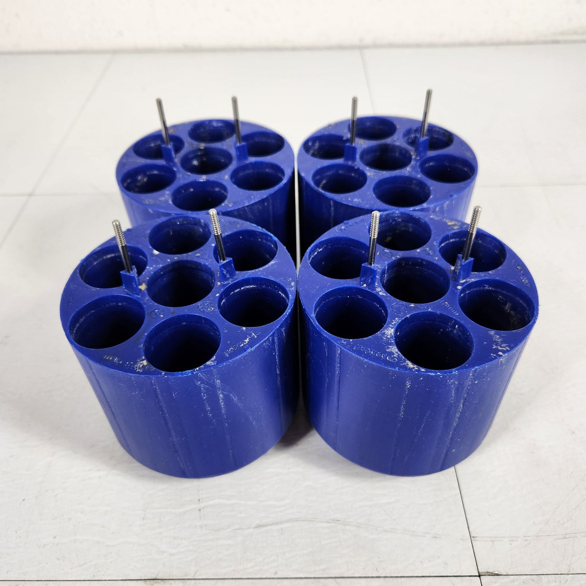 Lot 4 Eppendorf 5820741007 S-4-104 750mL Buckets + 5825733002 Adapters