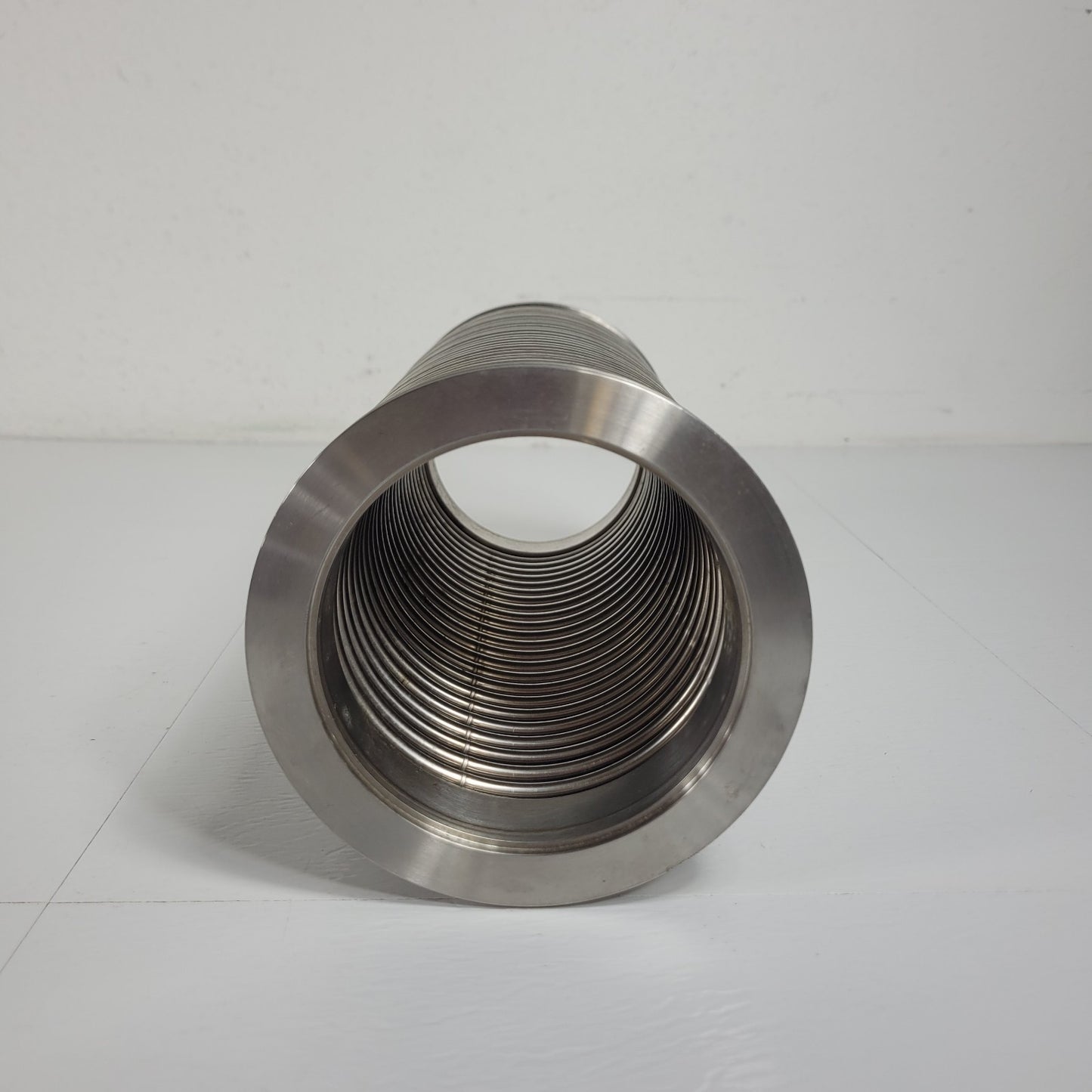 ISO-100K 100 K Bellows 11" Length UHV Ultra High Vacuum SS Stainless Steel Damp