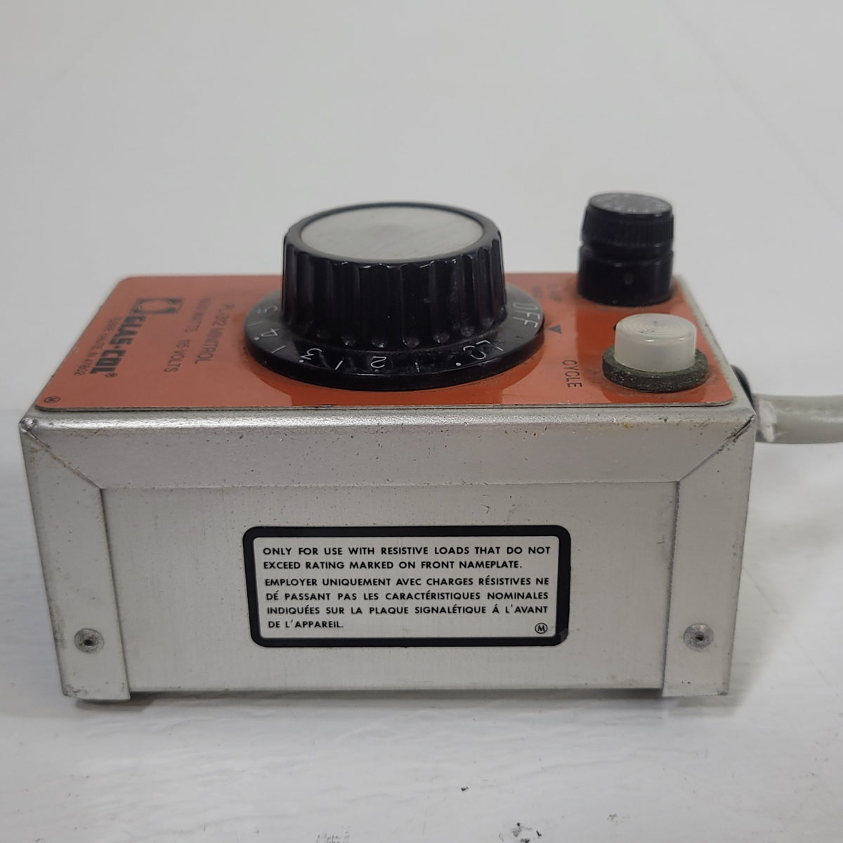 Glas-Col PL-312 Minitrol 1500W 115V Heating Mantle Power Control 13A Tested