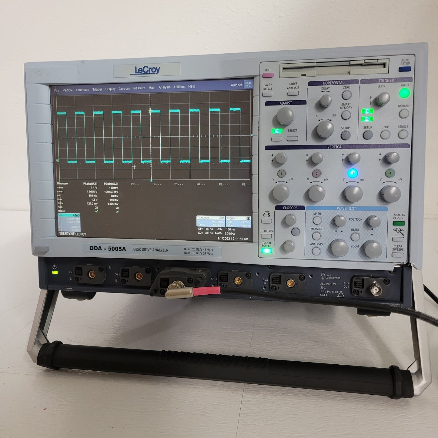 TESTED Teledyne LeCroy DDA-5005A 5GHz Oscilloscope Analyzer 4-Channel 20GS/s
