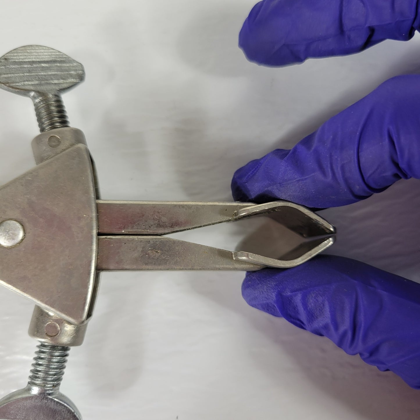 VINTAGE UNBRANDED Three Castaloy 2-Prong Swivel Extension Clamps