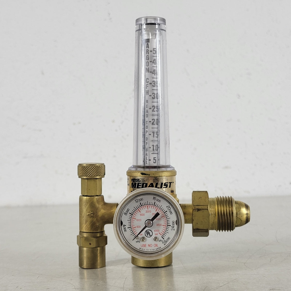 Victor Medalist HRF1425-580 Argon CO2 Flowmeter Regulator CGA-580 3000 PSI